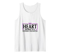 I Love My Teenage Daughter Tank Top