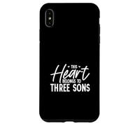 I love my three sons Case for iPhone XS Max