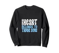 I love my three sons Sweatshirt