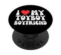 I Love My Toyboy Boyfriend Funny Cougar PopSockets Swappable PopGrip