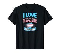 I Love My Transgender Boyfriend Matching Trans Couple Cute T-Shirt