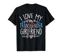 I Love My Transgender Girlfriend Transsexual Trans Pride Men T-Shirt