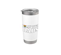 I Love My Two Dads Stainless Steel Insulated Tumbler