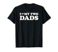 I Love My Two Dads T-Shirt
