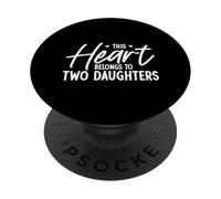 I love my two daughters PopSockets Adhesive PopGrip