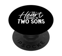 I love my two sons PopSockets Adhesive PopGrip