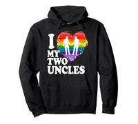 I Love My Two Uncles Gay LGBT T-Shirt Gift Pullover Hoodie