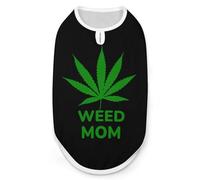 I Love My Weed1 Mom Funny Dog Vest Cute Sleeveless Pet Shirt Pullover Cats T-Shirts Tank Tops L