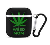 I Love My Weed1 Mom Novelty Earphone Case Cover Compatible for AirPods 1&2 Headphone Earbuds Cases