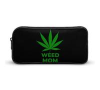 I Love My Weed1 Mom Novelty Pencil Cases Multipurpose Large Pen Pouch Makeup Storage Bag