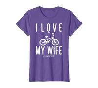 I Love My Wife Funny Bicycle Bike Cycling T-Shirts T-Shirt