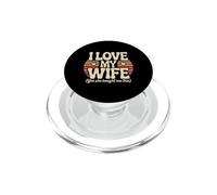 I Love My Wife. Yes, She Bought Me This. Husband Partner PopSockets PopGrip for MagSafe