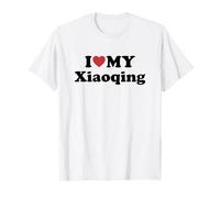 I Love My Xiaoqing First Name Matching Couple Outfit T-Shirt