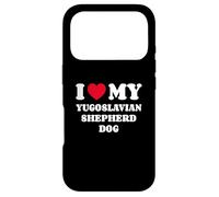 I Love My Yugoslavian Shepherd Dog Sarplaninac Case for iPhone 17 Pro