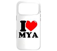 I love Mya funny fist name design Case for iPhone 17 Pro Max