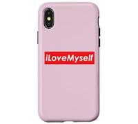 I Love Myself Adorable Self Care Affirmation Love Yourself Case for iPhone X/XS
