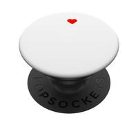 I love Myself with a red heart PopSockets Adhesive PopGrip