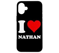 I Love Nathan Case for iPhone 16 Plus