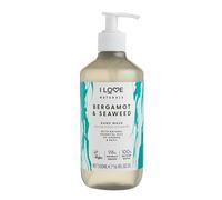 I Love Naturals Bergamot & Seaweed Hand Wash - Gently Cleanses with Orange & Basil Essential Oils - Refreshing, Purifying Vegan Formula with Natural Ingredients - Kind to Skin & Planet 500ml