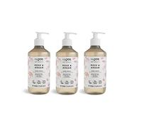 I Love Naturals Rose & Argan Hand Wash - With Natural Oils of Rose & Patchouli - Gently Cleanses & Refreshes - Nourishing Vegan Hand Soap - Floral Scented, Cruelty-Free Daily Hand Care 500ml 3 x 500ml