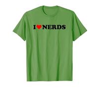 I Love Nerds T-Shirt, Men, Grass Green, 3X-Large