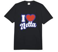 I Love Netta Comfort Colors Adult Heavyweight T-Shirt
