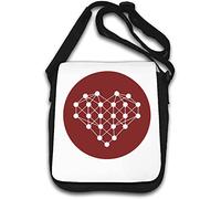 I Love Neural Networks AI Artificial Intelligence Logo Shoulder Bag White