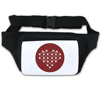 I Love Neural Networks AI Artificial Intelligence Logo Waist Bag Fanny Pack White