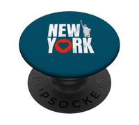 I Love New York City Statue Of Liberty America Souvenirs PopSockets Adhesive PopGrip