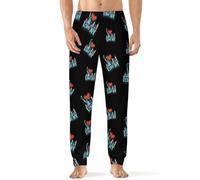 I Love New York Men's Pajama Pants Lightweight Pjs Bottoms Lounge Pants Sleepwear Soft