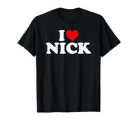 I Love Nick - Heart T-Shirt