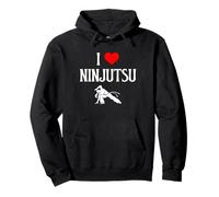 I Love Ninjutsu I Heart Ninjutsu Japanese Martial Arts lover Pullover Hoodie