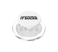 I Love Nu Metal - It Sucks Funny Heavy Rap Music Fan Humor PopSockets PopGrip for MagSafe