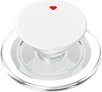 I love Nudist Men with a red heart PopSockets PopGrip for MagSafe