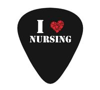 I love nursing Soundtrack Guitar Picks Bass Guitarist Plectrums Paddles for Playing Guitar 12 PCS