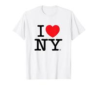 I Love NY Classic New York Logo T-Shirt, Men, White, Small