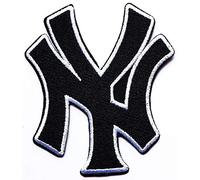 I Love NY Patches Sport Team Logo Sign Patch Iron on Applique Embroidered Sew On Patch Jacket T Shirt Patch Sew Iron on Embroidered Symbol Badge Cloth Sign Costume