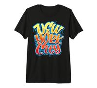 I Love NYC, Cool New York Graffiti, This is My New York City Premium T-Shirt