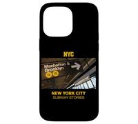 I Love NYC, New York City Subway Stories, New York City Case for iPhone 14 Pro Max