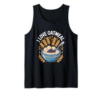 I Love Oatmeal Enthusiast Breakfast Club Tank Top