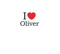 I Love Oliver: Lined Journal for Jotting Love Notes