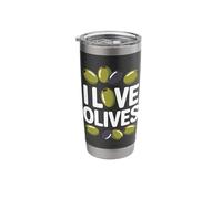 I Love Olives Bold Statement Stainless Steel Insulated Tumbler
