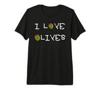 I Love Olives Culinary Premium T-Shirt