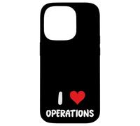I Love Operations - Heart - Management Warehouse Process Case for iPhone 14 Pro