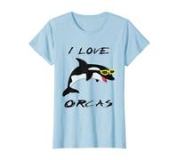 i love orcas ,funny gift T-Shirt