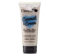 I Love Originals Coconut & Cream Shower Smoothie, Enriched With Natural Almond Shell to Remove Impurities & Dead Cells, Leaves Skin Feeling Cleansed, Vegan-Friendly - 200ml