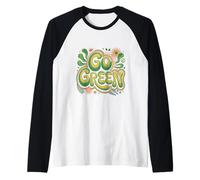 I Love Our Planet Eco Go Green - Eco Warrior Statement Raglan Baseball Tee