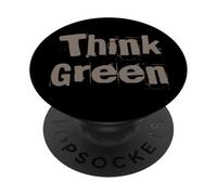 I Love Our Planet Eco Think Green - Eco Warrior Statement PopSockets Adhesive PopGrip
