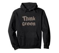 I Love Our Planet Eco Think Green - Eco Warrior Statement Pullover Hoodie
