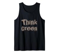 I Love Our Planet Eco Think Green - Eco Warrior Statement Tank Top